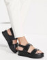 Фото #2 товара Whistles Marley double buckle sandal in black