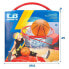 Фото #6 товара Игрушка баскетбольное кольцо CB с мячом и насосом оранжево-черное