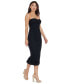 ფოტო #3 პროდუქტის Women's Heather Strapless Bodycon Dress