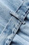 Фото #9 товара Короткое джинсовое платье — zw collection ZARA