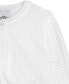 ფოტო #4 პროდუქტის Little Girls Crochet Cardigan Sweater