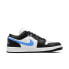 [DC0774-041] Womens Air Jordan RETRO 1 LOW 'BLACK UNIVERSITY BLUE WHITE'