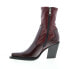 Фото #5 товара Diesel D-Western Boot Y02955-P0220-T5016 Womens Burgundy Casual Dress Boots