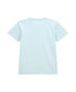 ფოტო #2 პროდუქტის Big Boys Short Sleeve with Applique Embroidery and Screen Print Verbiage T-shirt