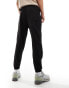 Bershka nylon trouser in black