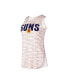 Фото #1 товара Women's White Phoenix Suns Sunray Tank Top