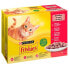 Cat food Purina Friskies Mix Chicken Veal Lamb Duck 12 x 85 g