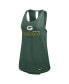 ფოტო #3 პროდუქტის Women's Green Green Bay Packers Performance Tank Top