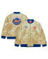 Фото #1 товара Men's Gold New York Mets OG 2.0 Lightweight Satin Full-Zip Jacket