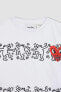 Erkek Çocuk Keith Haring Kısa Kollu Pamuklu Tişört