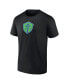 ფოტო #2 პროდუქტის Men's Black Seattle Sounders FC Primary Logo T-shirt