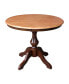 36" Round Top Pedestal Table - 28.9"H - фото #3