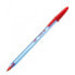 Фото #1 товара Шариковая ручка Bic Cristal Soft 1-2 мм красная прозрачная 50 штук