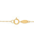 ფოტო #3 პროდუქტის Angel Wing 17" Pendant Necklace in 10k Gold