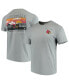 Фото #1 товара Men's Gray Louisville Cardinals Team Comfort Colors Campus Scenery T-shirt