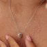 Фото #3 товара Fancy Energy Yellow FEY02 shiny silver pendant