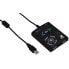 Фото #1 товара Аксессуар для игровых консолей Hama Speedshot Ultimate черный PS4/PS3/Xbox One/Xbox 360 - проводной - Micro-USB
