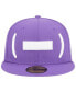 Фото #2 товара Men's Purple Winston-Salem Dash Theme Nights Hyphen 59FIFTY Fitted Hat