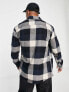 Only & Sons check shirt in navy M - фото #3