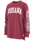 Royce Apparel Inc Women's Indiana Hoosiers Canyon Long Sleeve T-Shirt