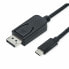 Фото #2 товара ROLINE 11.04.5835 - 1 m - DisplayPort - USB Type-C - Male - Male - Straight
