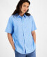 ფოტო #1 პროდუქტის Men's Mar Foulard Refined Woven Shirt, Created for Macy's