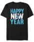 Фото #1 товара Men's Lilo Stitch New Year Short Sleeves T-shirt