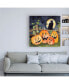 Фото #3 товара Kathleen Parr McKenna Haunting Halloween Night I No Border Canvas Art - 36.5" x 48"