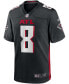 Big Boys Kyle Pitts Black Atlanta Falcons 2021 NFL Draft First Round Pick Game Jersey