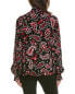 The Kooples Western Paisley Top Women's