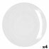 Фото #2 товара Плоская тарелка Bidasoa Glacial Coupe Керамика Белый (30 cm) (Pack 4x)