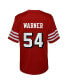 ფოტო #4 პროდუქტის Big Boys Fred Warner Scarlet San Francisco 49ers Alternate Game Jersey