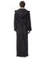 Men's Thick Full Ankle Length Hooded Turkish Cotton Bathrobe