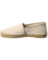 Gucci Gg Canvas & Leather Espadrille Men's