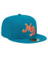 Фото #4 товара Men's Aqua Miami Dolphins City Originals 59FIFTY Fitted Hat