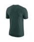 Фото #4 товара Men's Green Michigan State Spartans Wordmark Stadium T-shirt