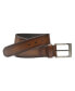 ფოტო #1 პროდუქტის Men's Burnished Edge Belt