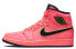 Кроссовки Nike Air Jordan 1 Retro High Hot Punch (W) (Розовый)