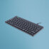 Фото #1 товара R-Go Compact Break R-Go ergonomic keyboard AZERTY (FR) - wired - black - Mini - Wired - USB - AZERTY - Black