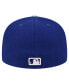 Фото #4 товара Men's Royal Los Angeles Dodgers 2024 Pride on Field 59FIFTY Fitted Hat