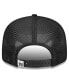 Men's Black Philadelphia 76ers Evergreen 9FIFTY Trucker Snapback Hat