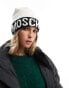 Фото #3 товара Moschino large logo beanie hat in white