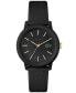 ფოტო #1 პროდუქტის Women's L.12.12 Black Silicone Strap Watch 36mm