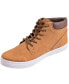 Фото #1 товара Keith Mens High Top Fashion Sneakers Casual Lace Up Shoes Boots