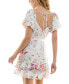 Фото #5 товара Платье женское Trixxi с пышными рукавами и сердечком Fit & Flare