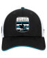 Фото #2 товара Men's Black San Jose Sharks 2023 NHL Draft On Stage Trucker Adjustable Hat