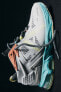 Фото #8 товара Высокие кроссовки с сетчатыми деталями ZARA