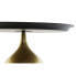 Side table DKD Home Decor Black Golden Metal 50 x 50 x 43,5 cm