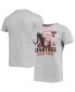 ფოტო #2 პროდუქტის Men's Michael Crabtree Heathered Gray Texas Tech Red Raiders Ring of Honor T-shirt