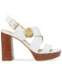 Фото #2 товара Vera Logo Charm High Heel Platform Sandals